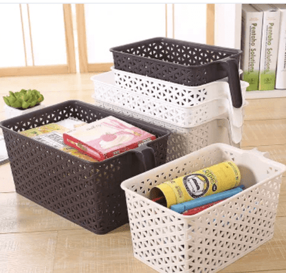 New PP Living Room Kitchen Storage with Handle Portable Box