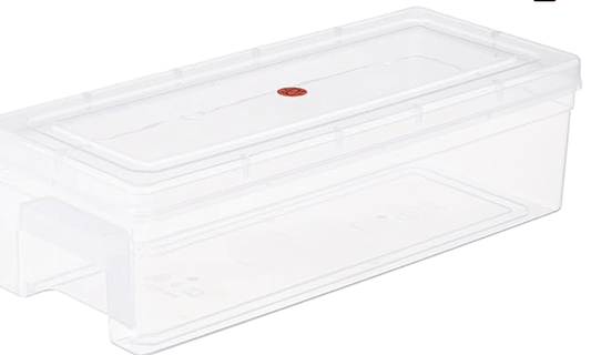 Nakoda 66Tablet Plastic Medicine Storage Box Container-Transparent - 12200 ml, (38.5 x 16 x 11) cm