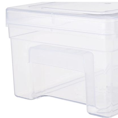 Nakoda 66Tablet Plastic Medicine Storage Box Container-Transparent - 12200 ml, (38.5 x 16 x 11) cm