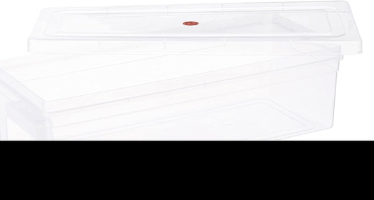 Nakoda 66Tablet Plastic Medicine Storage Box Container-Transparent - 12200 ml, (38.5 x 16 x 11) cm