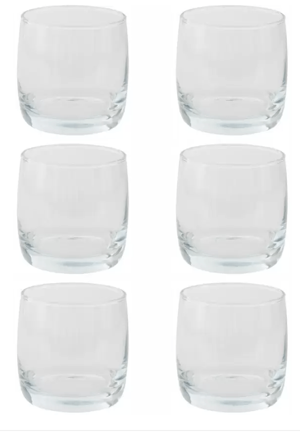 Roxx Glass Velentino Tumbler Set of 6 Pieces ROXX-3712-2