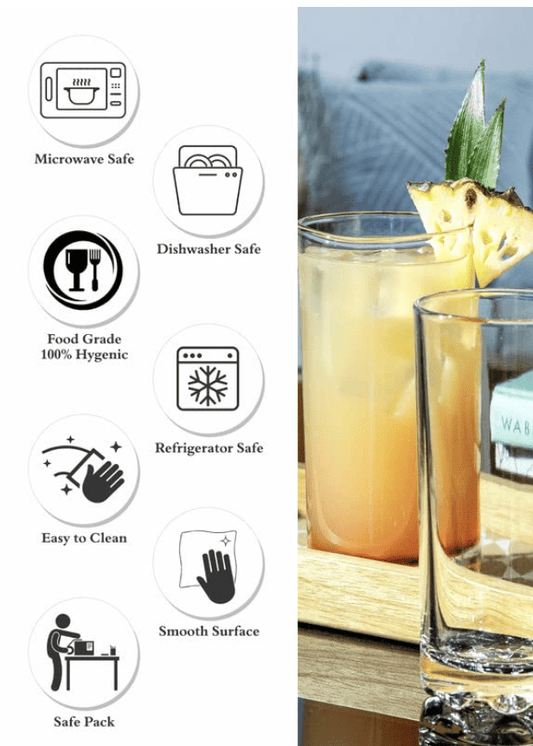 Roxx Glass Orient Tumbler (Set of 6pcs) RX-2768