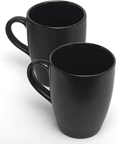 Roxx Black Beauty Mug, 350ml, Set of 2