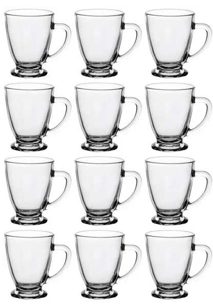 Roxx Glass Antalya Coffee Mug (Set of 12pcs) 230ml RX-2707-2