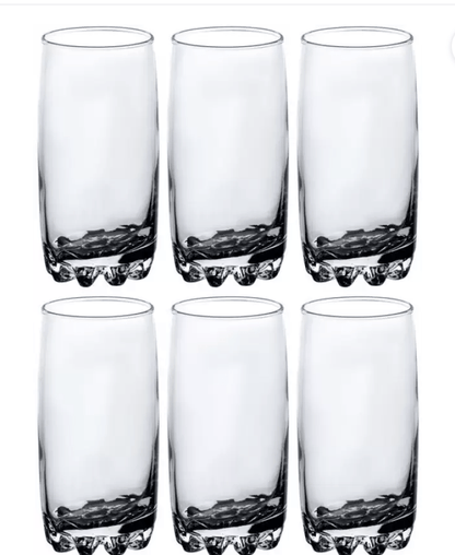 Roxx Glass Capella HB Water and Juice Tumbler Set of 6pcs 380ml RX-2763