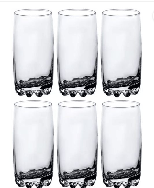 Roxx Glass Capella HB Water and Juice Tumbler Set of 6pcs 380ml RX-2763