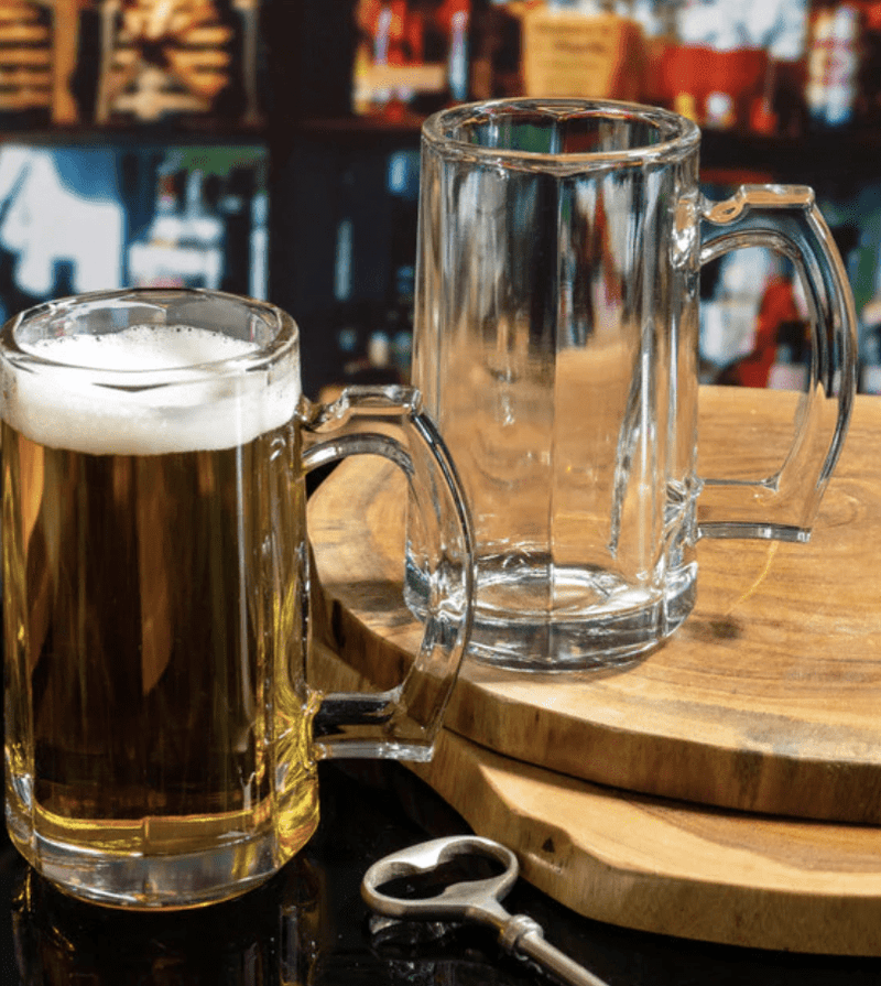 Roxx Glass Joy Beer Mug Set of 2 Pieces 420 ML-1