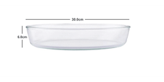 ROXX Borosilicate Oval Dish in Two Size (Set of 2pcs)-2