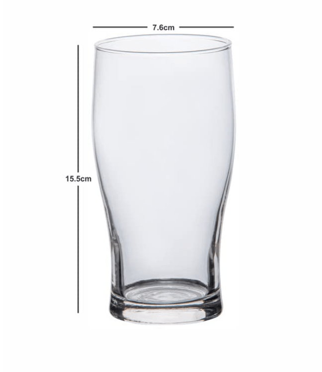 Roxx Glass Odeon Beer Glass Tumbler Set of 6 Pieces 540ml (RX-2747)-4