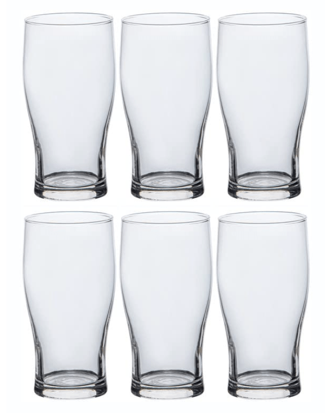 ராக்ஸ் கிளாஸ் ஓடியான் பீர் கிளாஸ் டம்ளர் செட் 6 பீஸ்கள் 540மிலி (RX-2747) 