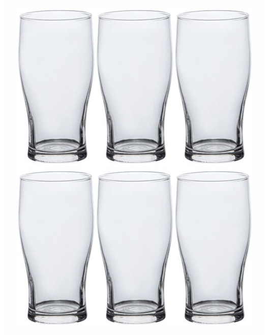 Roxx Glass Odeon Beer Glass Tumbler Set of 6 Pieces 540ml (RX-2747)
