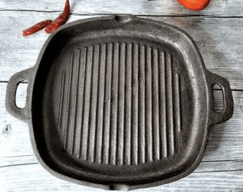 CAST IRON GRILL PAN-2