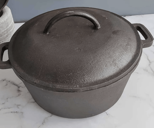 பெரிய வார்ப்பிரும்பு டச்சு அடுப்பு (5 லிட்டர் கொள்ளளவு)