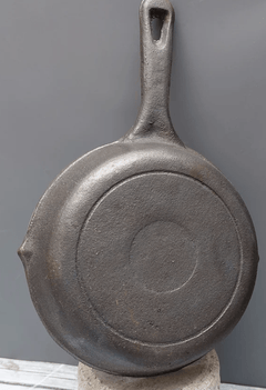CAST IRON MINI ROUND GRILL PAN (6"/17CM)-2