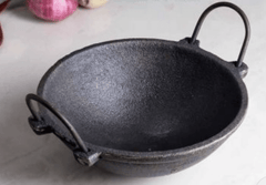 CAST IRON KADAI-1