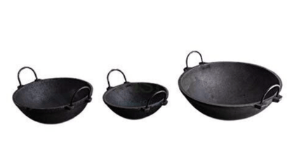 CAST IRON KADAI COMBO