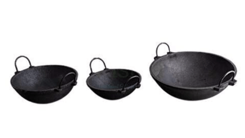 CAST IRON KADAI COMBO-2