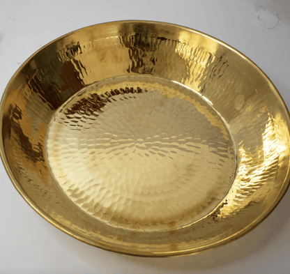 தகரம் பூச்சு இல்லாமல் பெரிய பித்தளை பராட் (ஜன்டியாலகுருவிலிருந்து)