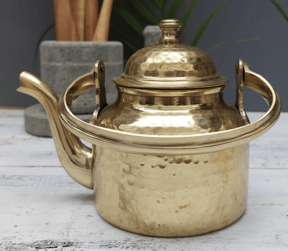 BRASS KETTLE/ TEA POT