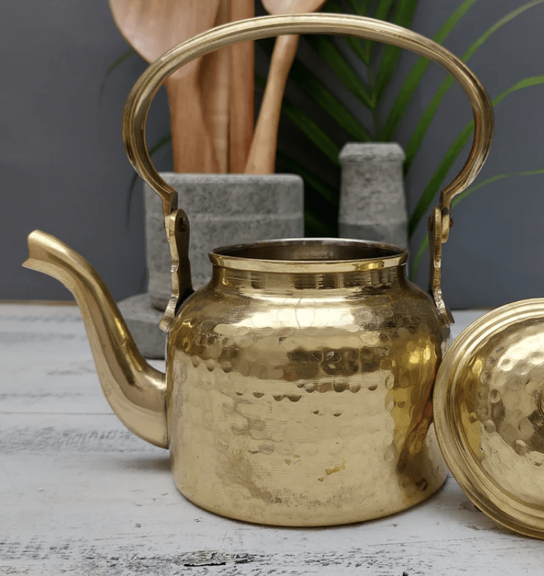 BRASS KETTLE/ TEA POT
