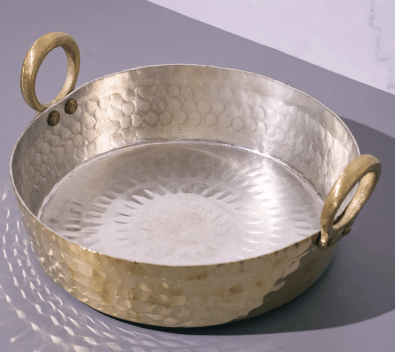 BRASS COOKING PAN /JALEBI PAN-1