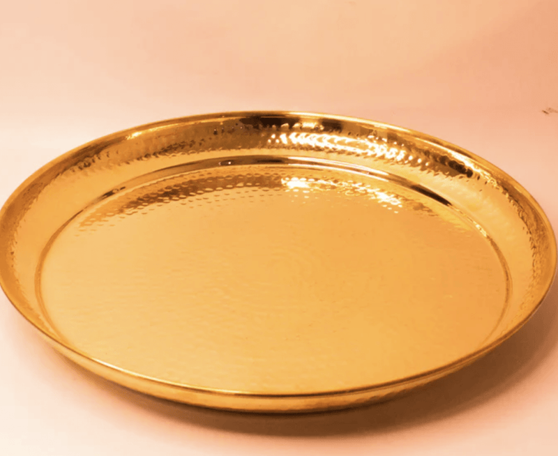 BRASS MULTI-PURPOSE TRAY/PLATE-1