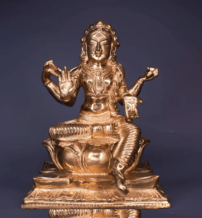 BALA TRIPURASUNDARI PANCHALOHA IDOL-6 INCHES-1