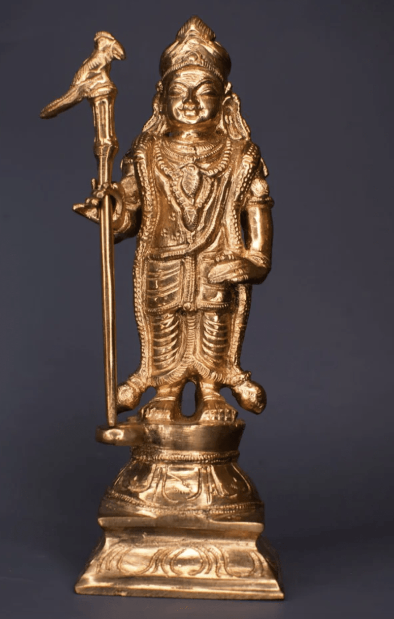 RAJA ALANGARA MURUGAN IDOL 6 INCHES-1