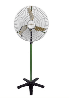 Almonard 24 Inch Air Circulator Pedestal Fan Green-1