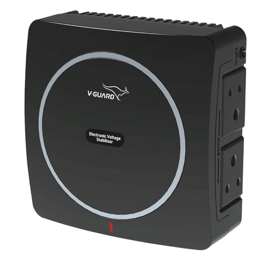 वी-गार्ड नियो क्रिस्टल स्मार्ट/एलईडी टीवी 109 सेमी तक + सेट टॉप बॉक्स (कार्य सीमा: 90-290 VAC; 1.3 A) 