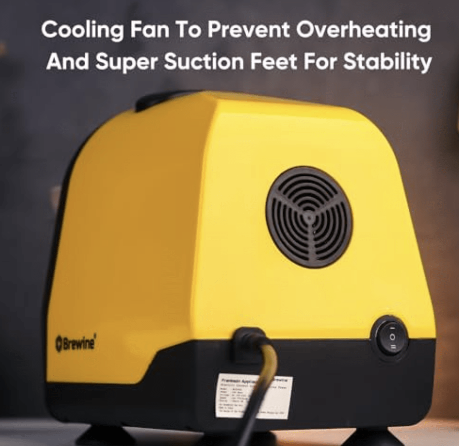 Brewine Coconut Scraper With Citrus Juice Press, 200 Watts… (Yellow)