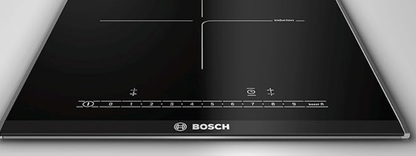 बॉश PIB375FB1E, 30 सेमी, बिल्ट-इन इंडक्शन हॉब सिरेमिक ग्लास 2 कुकिंग ज़ोन 