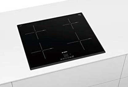 Bosch PIE651BB5I 1800W Glass Ceramic Induction Hob With 4 Cooking Zone, Black