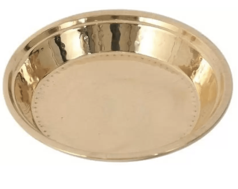 Brass Thambulam Plate 14 Inches
