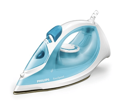 Philips Steam Iron GC1028/20 – 2000-watt, From World’s No.1 Ironing Brand*, Golden non-stick soleplate, Steam Rate of up to 25 g/min, Drip Stop Technology