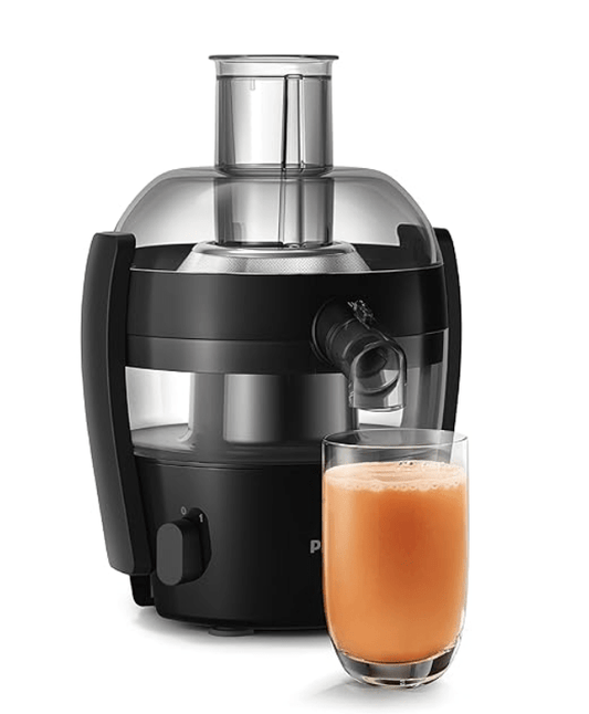 Philips Viva Collection HR1832/00 1.5-Litre400-Watt Juicer (Ink Black)