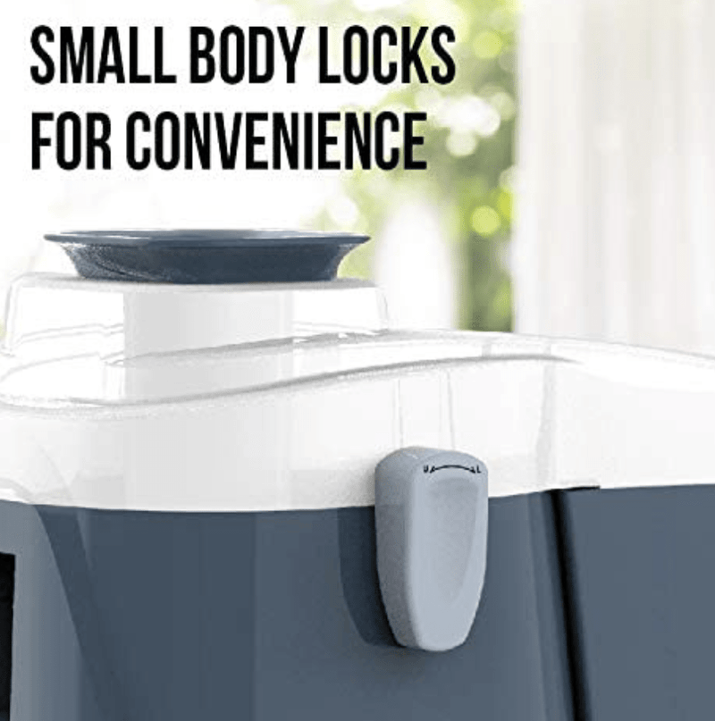 Havells Vitonica 500W Juicer Mixer Grinder with 3 Stainless Steel Jar, Large Size Pulp Container,Foldable Juicing Spout, 2 Yr Product Warranty & 5 Yr Motor warranty (White & Blue)-3
