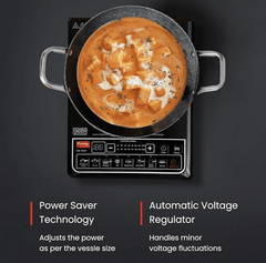 Prestige PIC 16.0 plus 2000 Watts Induction Cooktop|Indian Menu Option|Automatic power & temperature adjustment|Protection against insects|1 year warranty|Black-2
