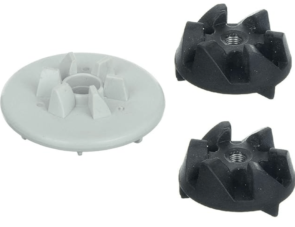 Motor & Jar Couplers for "PANASONIC/National PANASONIC" Mixers (1Motor+2Jar, Black)