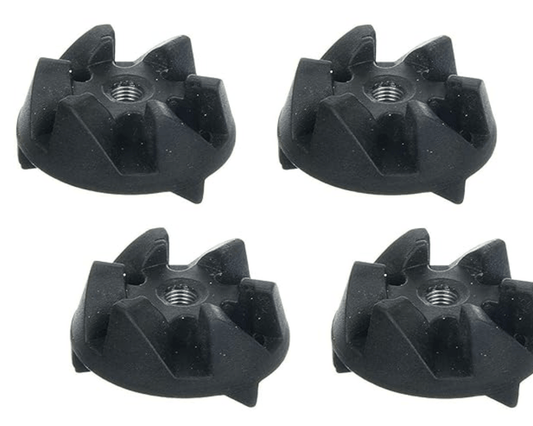 Rubber Coupler for PANASONIC Mixer Grinder jar's (4Units), (Black)