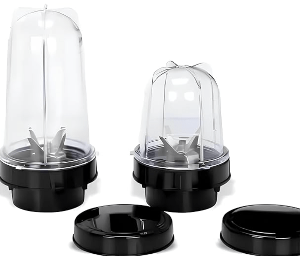 Bullet Juicer Jar Sets - Versatile Mixer Juicer Jar's (530 ml & 350 ml) (2)