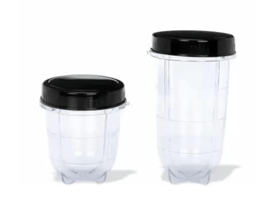 Bullet Juicer Jar Sets - Versatile Mixer Juicer Jar's (530 ml & 350 ml) (2)