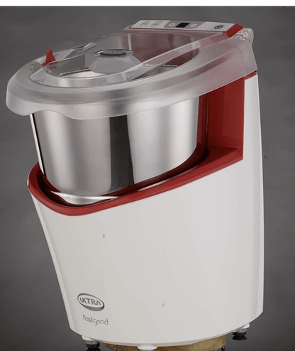 अल्ट्राफास्टग्राइंड वेटग्राइंडर 2L, काउंटररोटेटिंग पेटेंटेड कोनिकल स्टोन, डिजिटल टाइमर, ABS बॉडी, मल्टीयूटिलिटी ड्रम, CE प्रमाणित इनहाउस मोटर 5 साल की वारंटी के साथ, AISI304 फ़ूडग्रेड स्टेनलेस स्टील, 150W पावर, 230V 