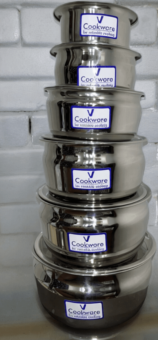 Vcookware Stainless Steel Cookware Set for Home Chefs