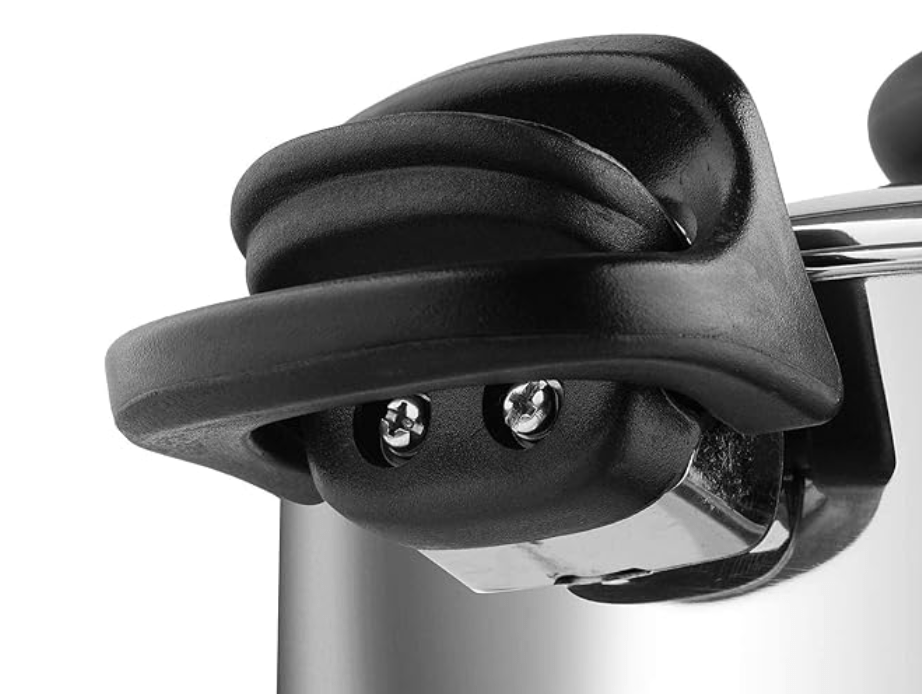 Vinod Stainless Steel Cookware Pasta, Noodle Steamer Pot with Lid - 4 litre/Rice, Veggies Stainer Pot/Sandwich Bottom, Handle with Lock/Induction Base - 2 Years Warranty