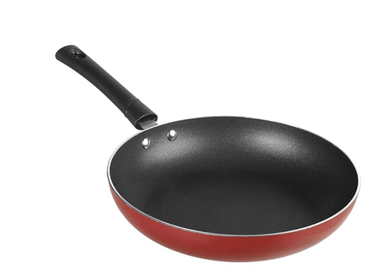 Vinod Popular Non Stick Frypan 22cm with Sturdy Riveted and Bakelite Handle (Induction and Gas Stove Friendly), Non Toxic and PFOA Free, 12 Months Warranty