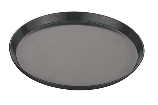 Vinod Hard Andised Non Stick Microwave Safe Tawa - 25cm | 3.25mm Thickness | Round Baking Plate Pan Tawa | 2 Year Warranty