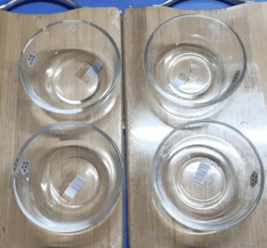 glass bowl in 4 sizes