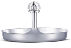 Dura+ 1.25 Liter Coconut Scraper (Silver)-1