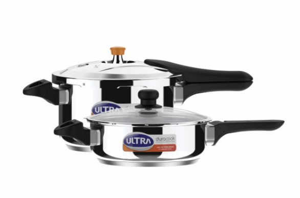 ड्यूराकुक जूनियर सेलिब्रेशन पैक अल्ट्रा कुकर स्टील